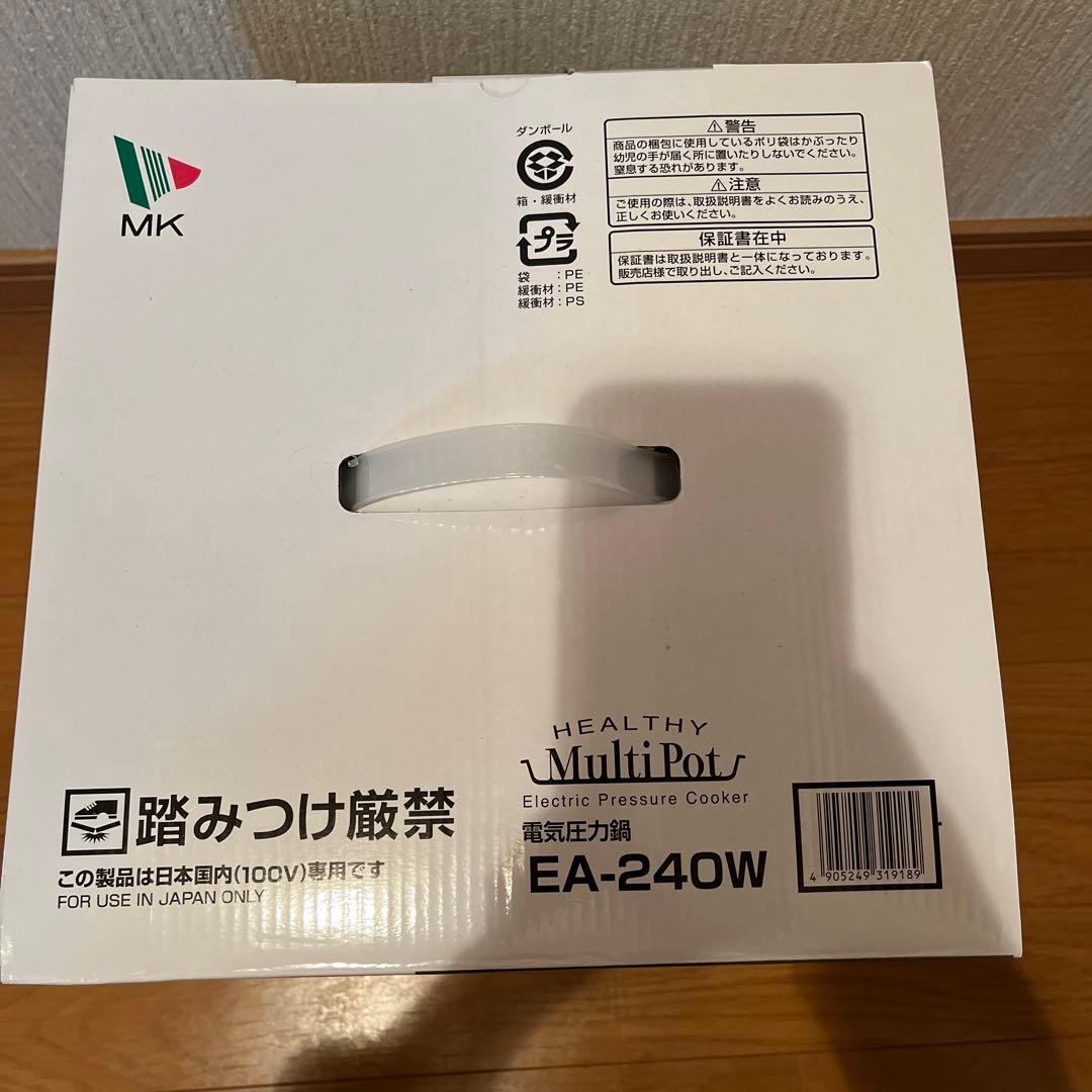 ＭＫ　エムケー　電気圧力鍋　圧力鍋　ＥＡ- 240W