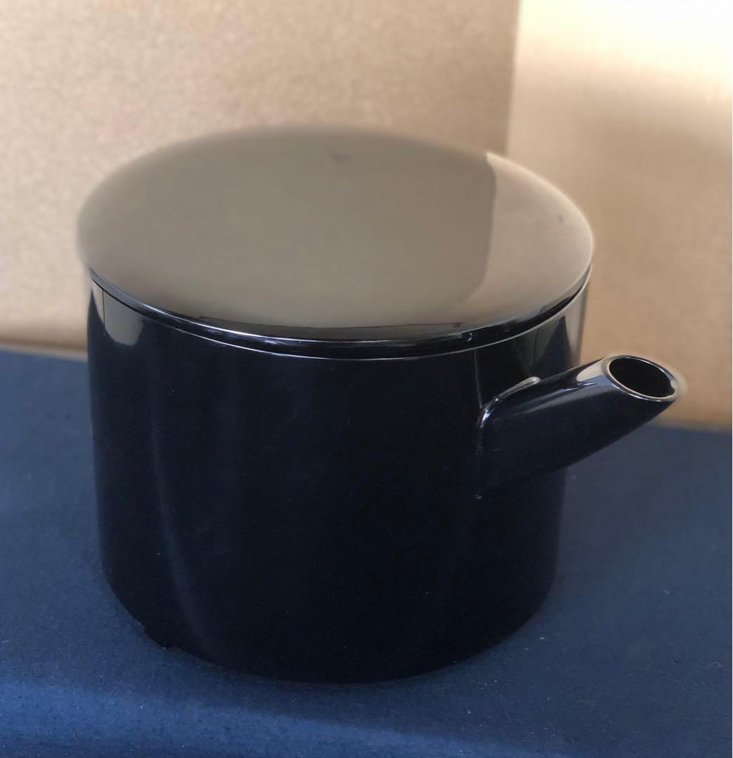 《R》輪島塗 大口水指 塗師 茶平一斎 表千家永田宗伴 花押 260128く2