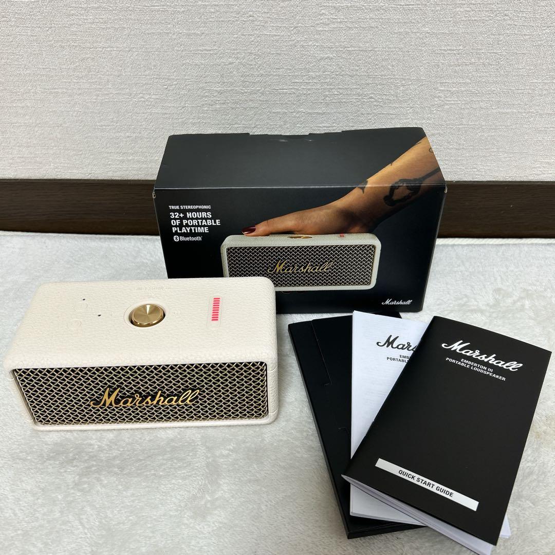 Marshall Emberton III マーシャル エンバートン3 クリーム