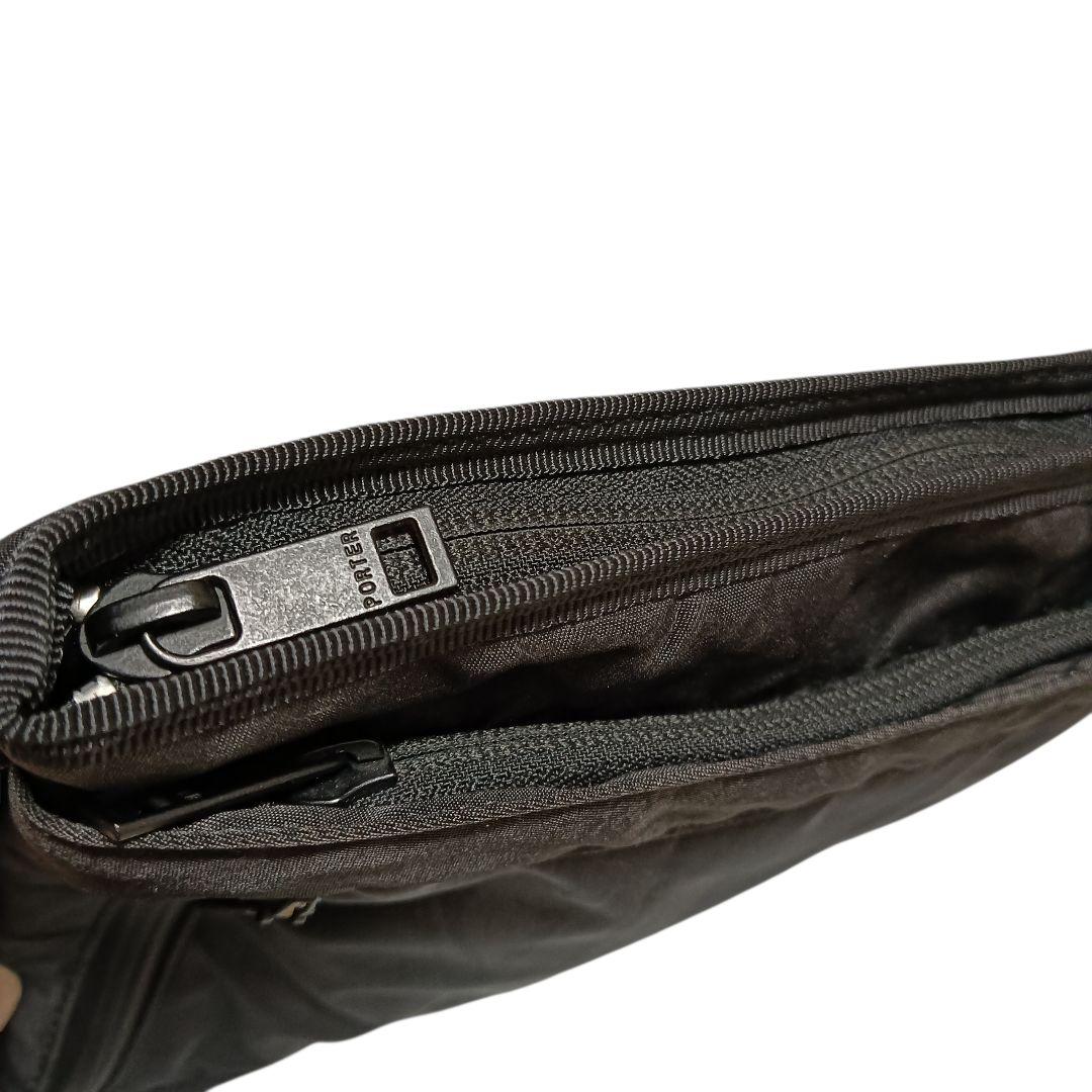 【極美品】PORTER ダークフォレスト サコッシュ ショルダーバッグ 黒