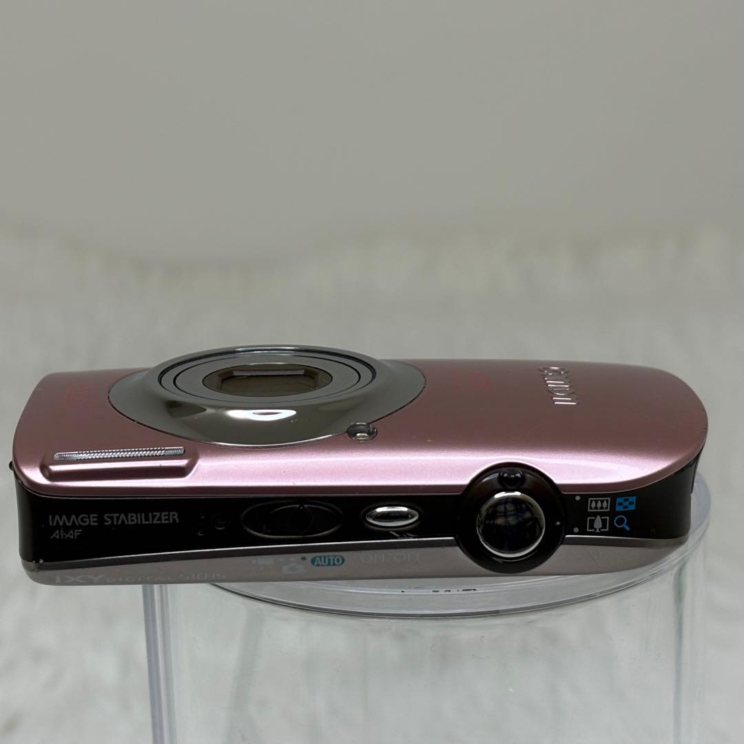 Canon IXY 510IS PC1356 充電器　ピンク コンデジ　動作品