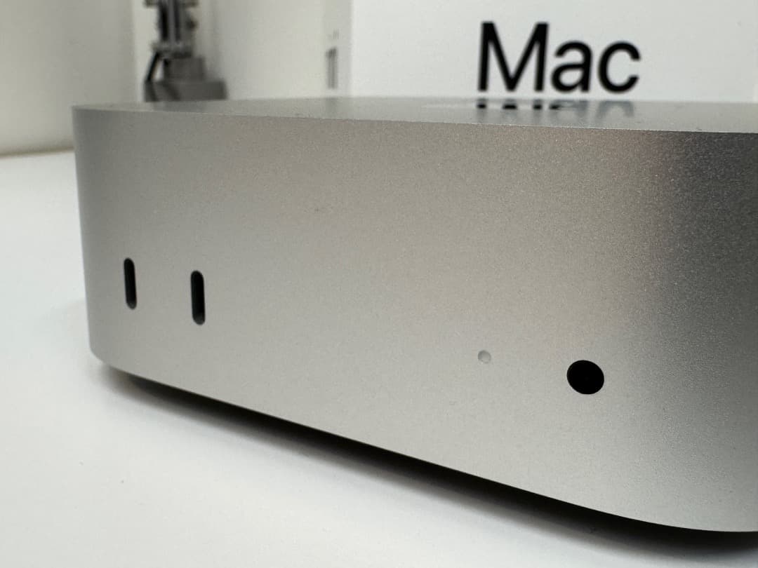 Mac mini M4 16GB 256GB ＋外付けSSD2TB