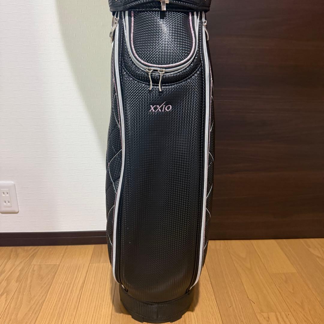 XXIO ゴルフバッグ ダイヤモンドキルティング キャディバッグ レディース
