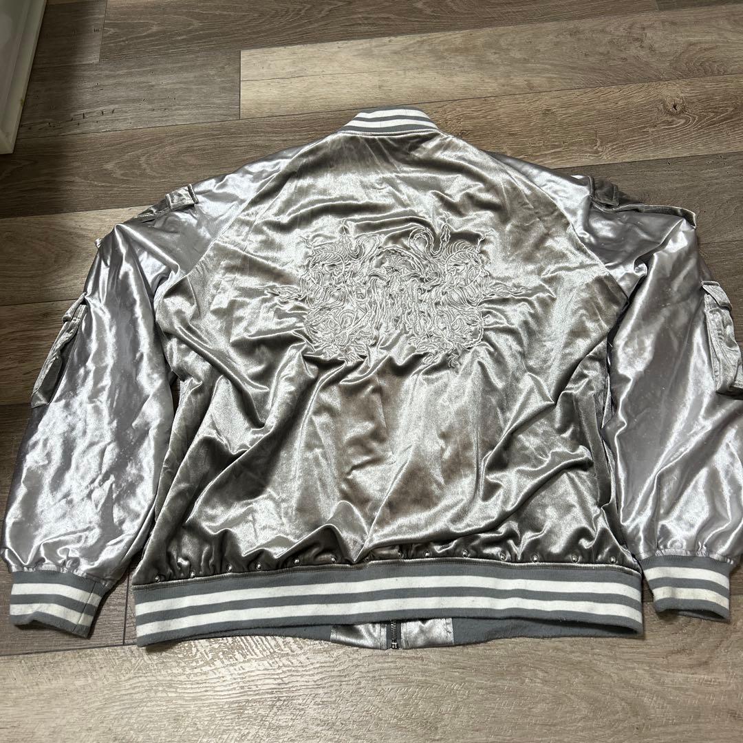 dimmoire ベロアスカジャン シルバー　完売品