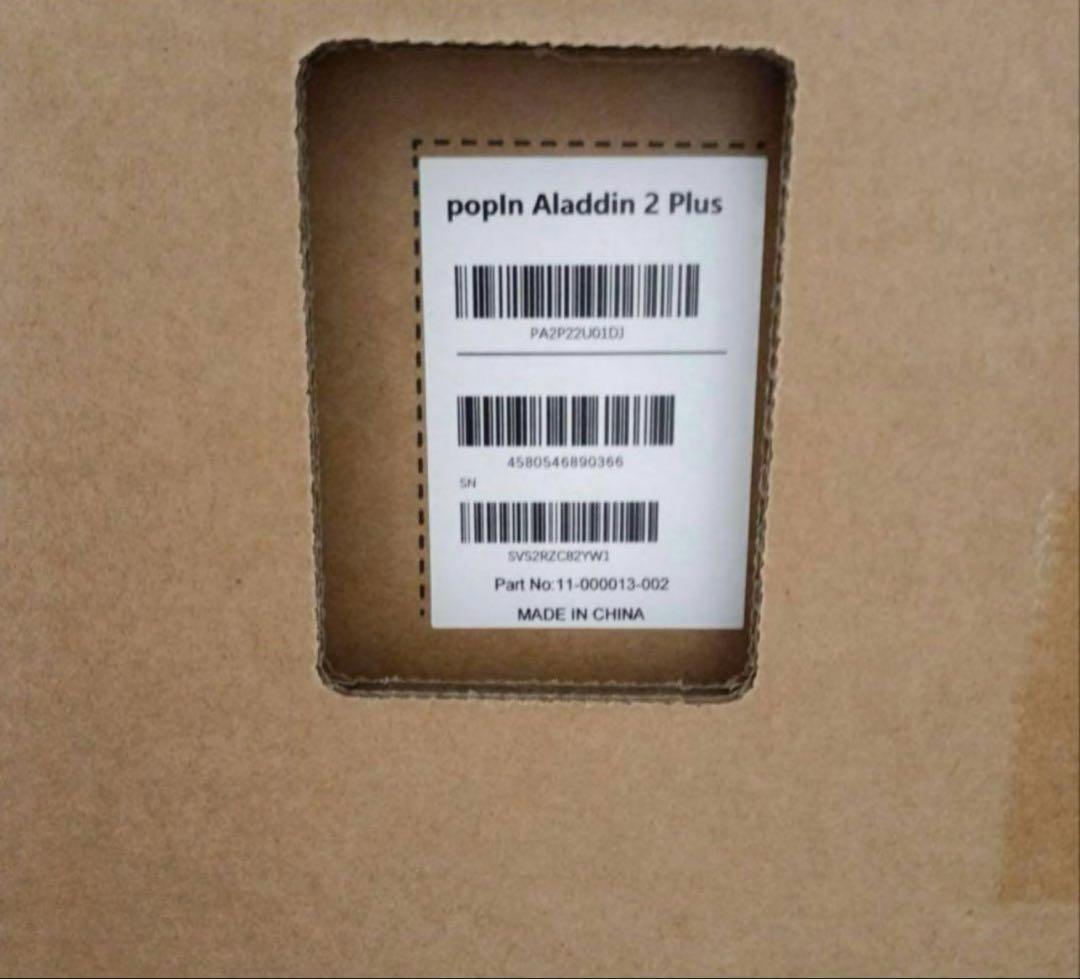 [新品未開封]　popin Aladdin 2 Plus プロジェクタ