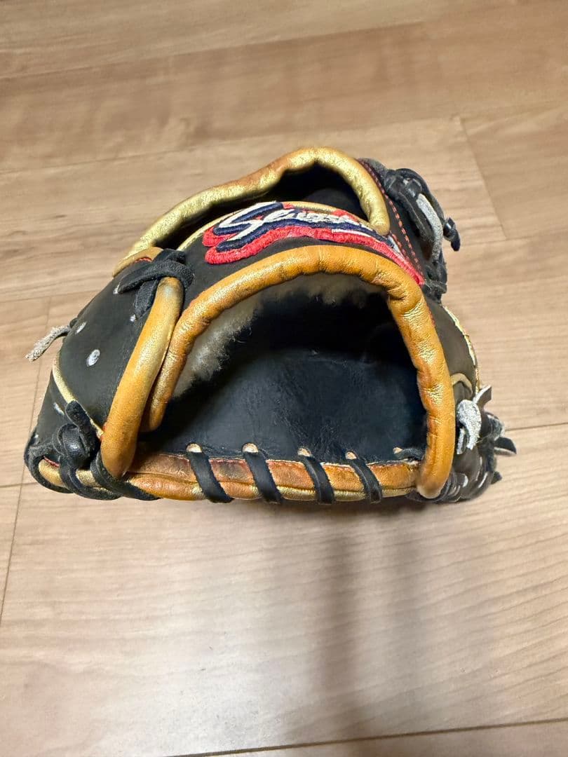 スラッガー G-72 硬式グローブ 黒/金