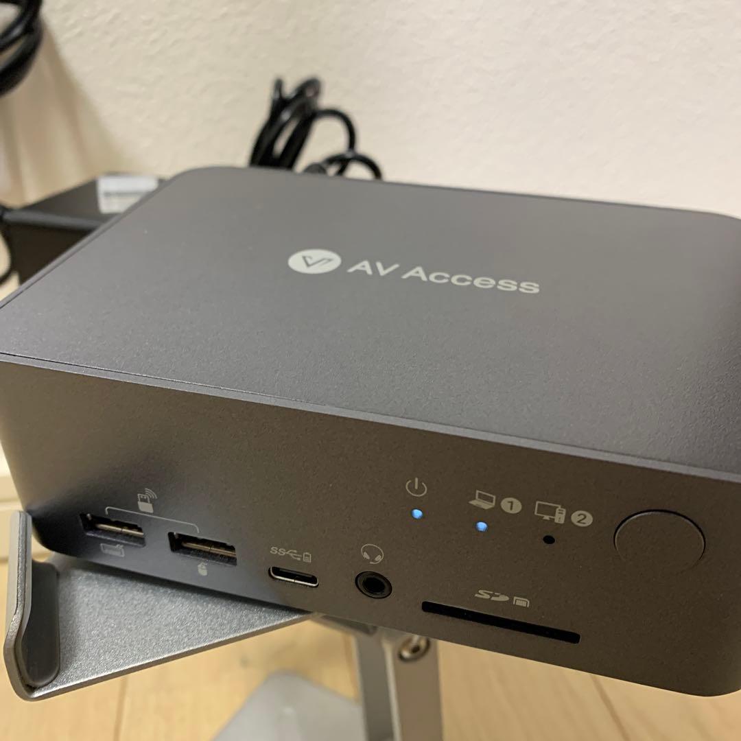 AV Access KVM スイッチ iDock C10 万能な12-in-1