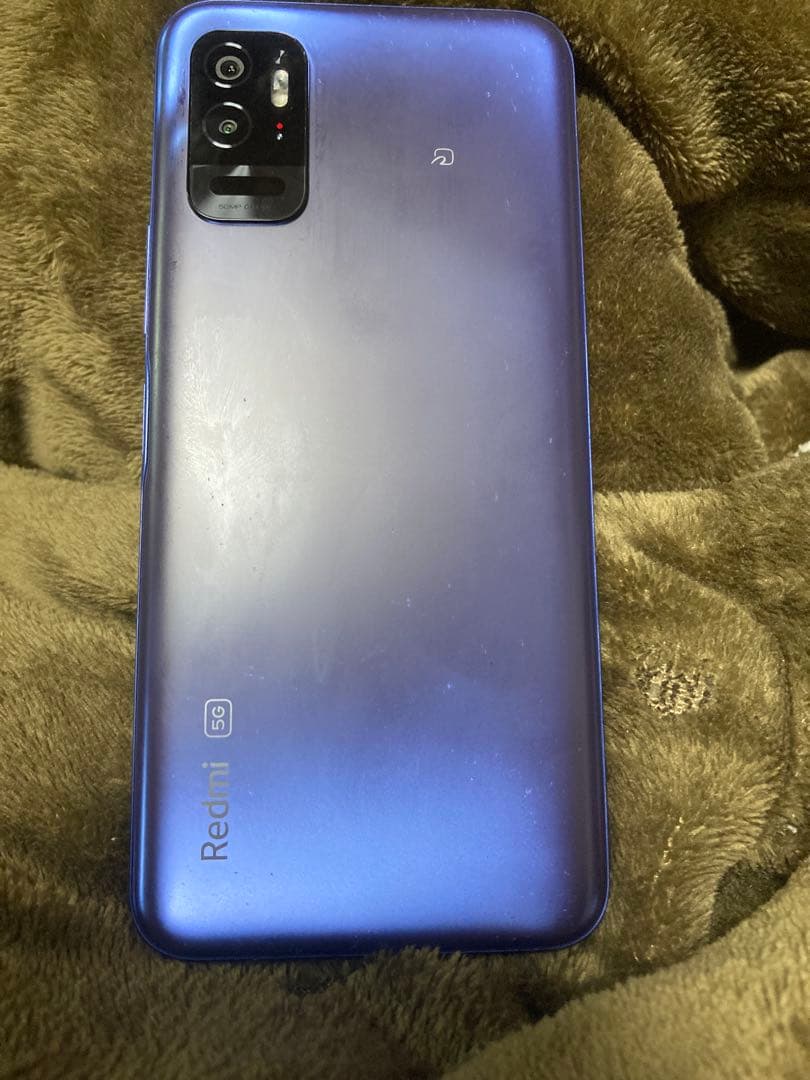 期間限定値下げRedmi Note 10 5G パープル 画面ひび割れ