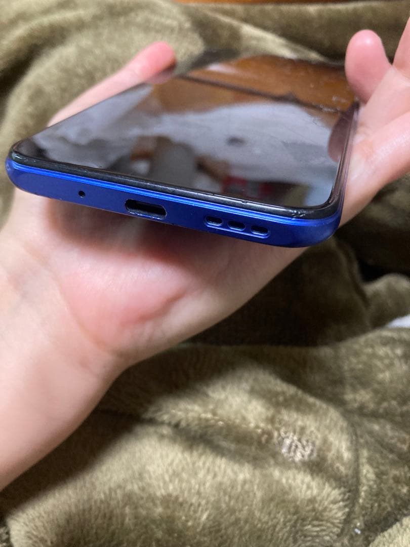 期間限定値下げRedmi Note 10 5G パープル 画面ひび割れ