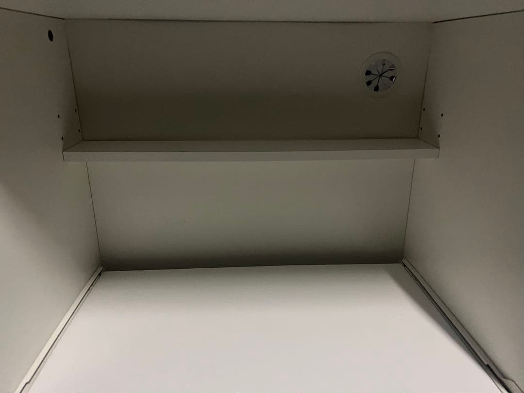 【関東限定】ニトリ レンジ台 フォルムRE9090 ホワイト