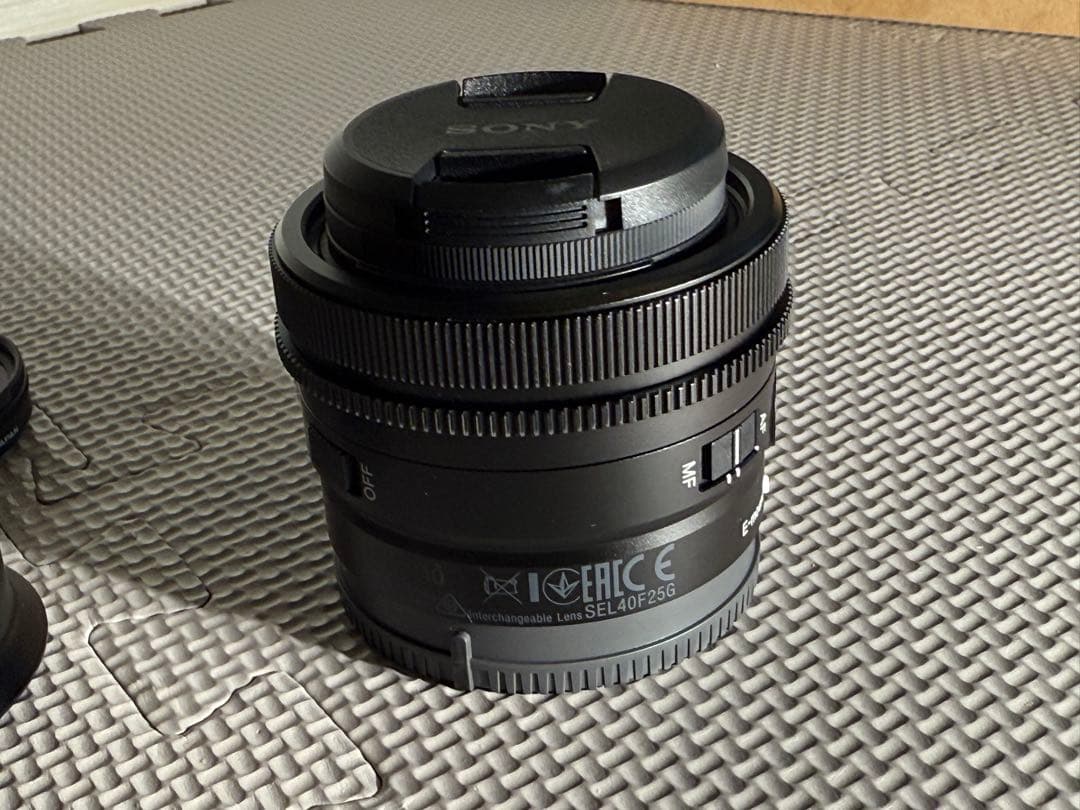 SONY SEL40F25G 40mm F2.5G 保護フィルタ