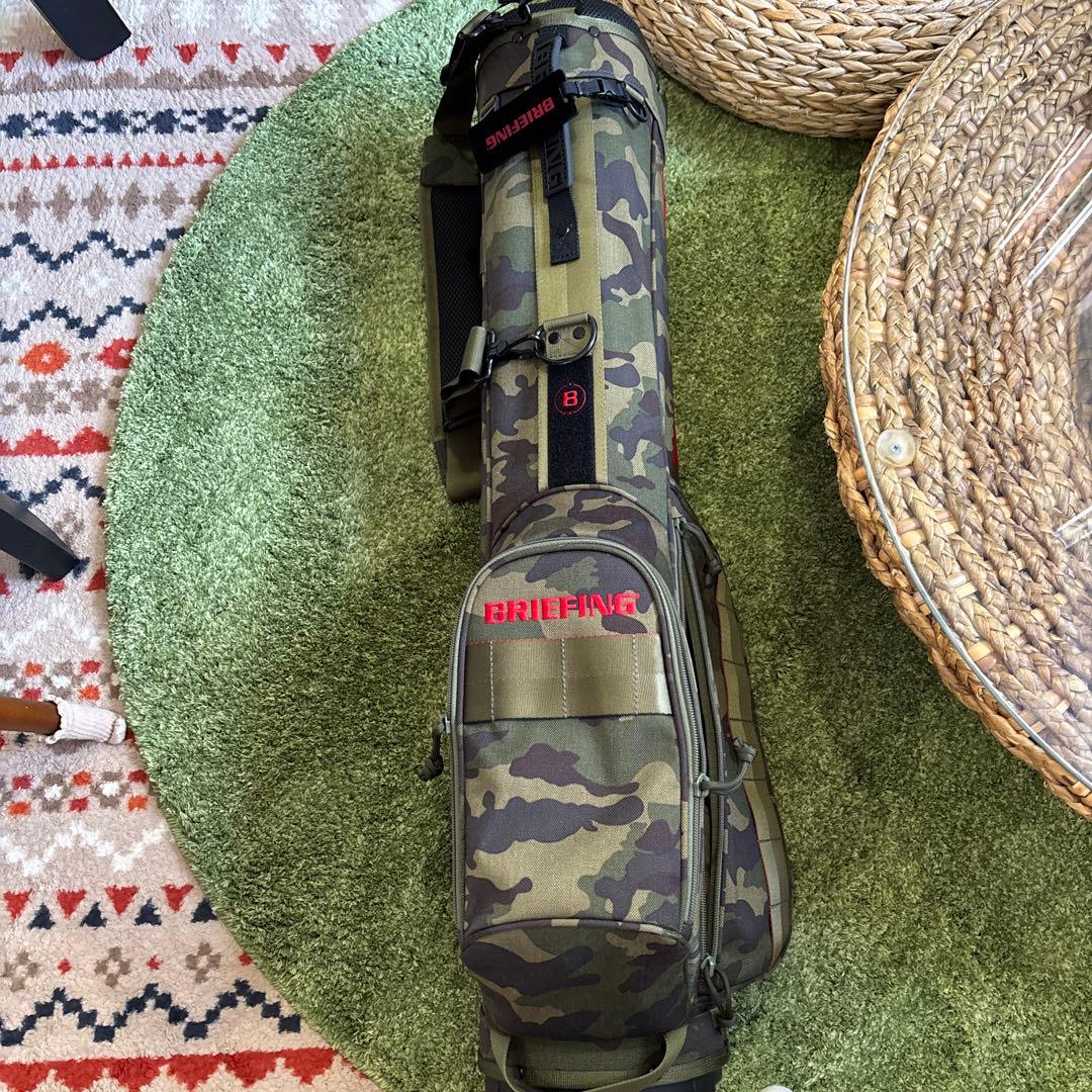BRIEFING 迷彩 ゴルフバッグ ロングタイプ