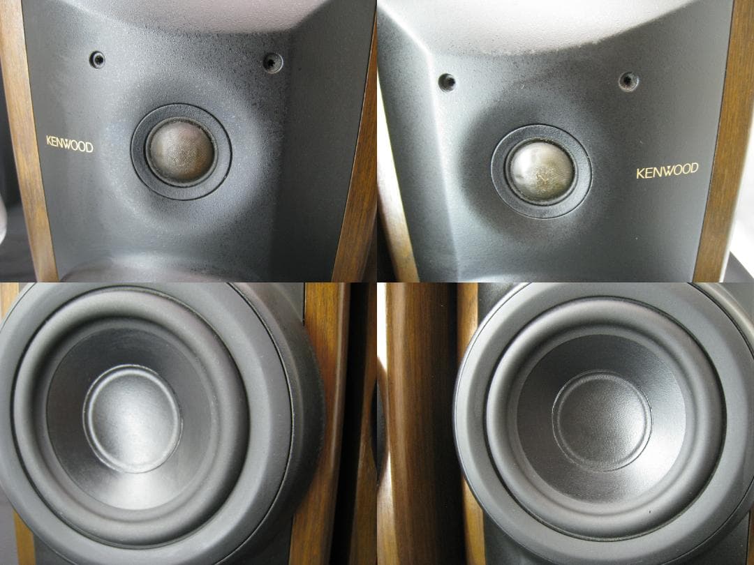【音OK】　KENWOOD 2ウェイスピーカー ペア LSF-555
