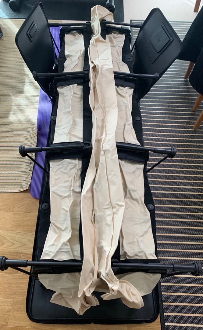 美品　EZ BED シングルエアマットレス　ベット　お泊まり