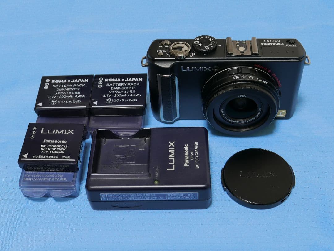 コンパクトデジタルカメラ LUMIX DMC-LX3 ブラック