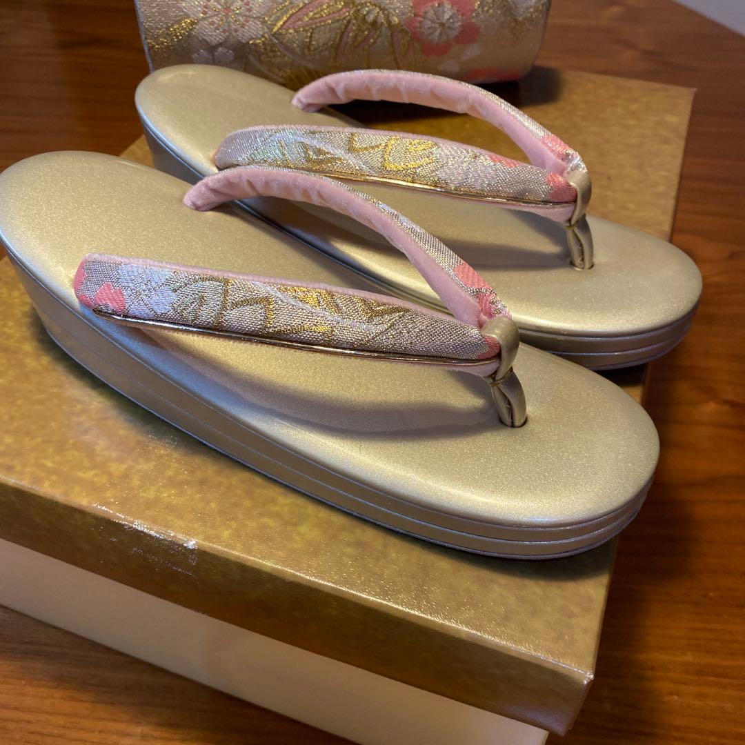 成人式　草履とバックのセット