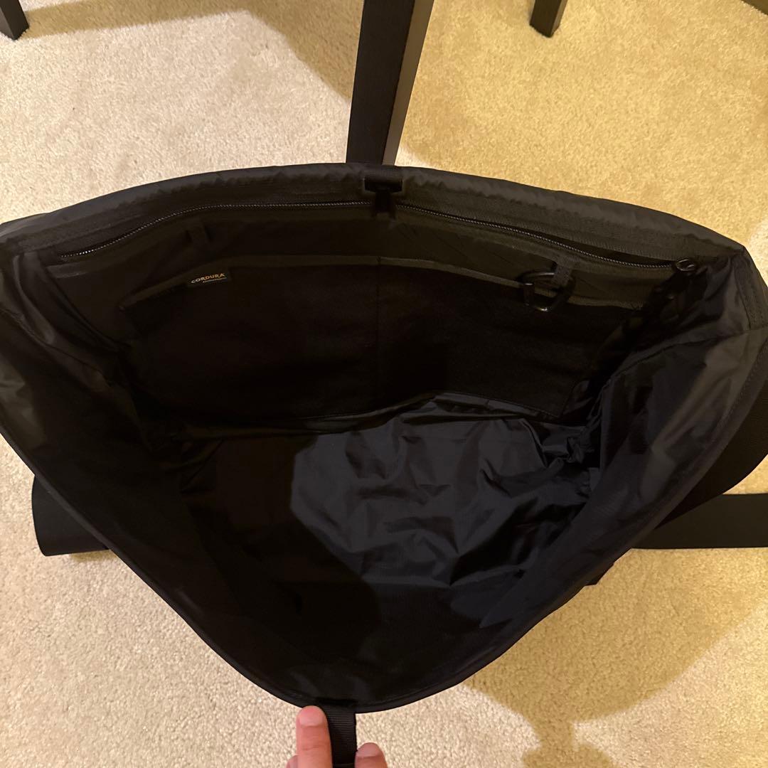 ATTITU CORDURA　レザー コンビ　メッセンジャーバッグ Large