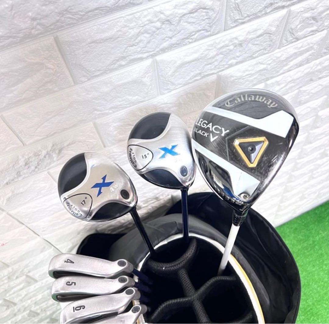 ゴルフセット　豪華　キャロウェイ　メンズ　フルセット　ラウンド仕様　すぐ使える