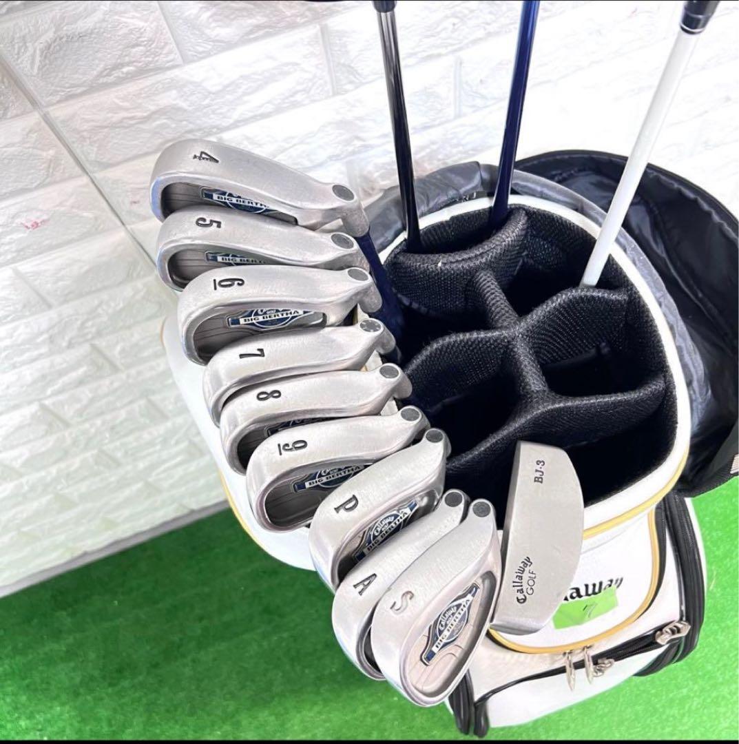 ゴルフセット　豪華　キャロウェイ　メンズ　フルセット　ラウンド仕様　すぐ使える