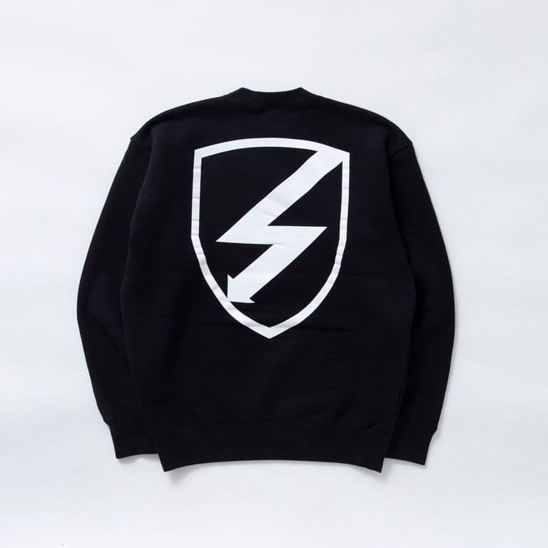 トップス RATS TPOR CREW NECK SWEAT BOLT