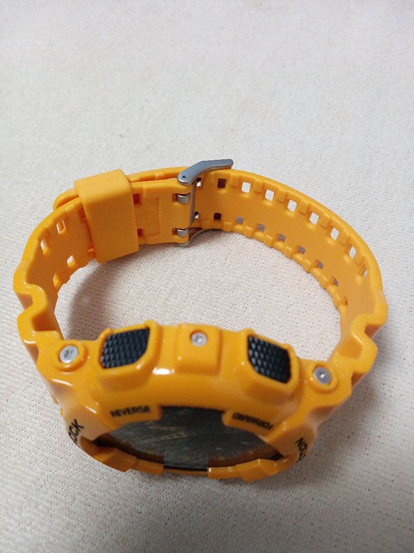 値下げ 新品 CASIO G-SHOCK レアカラー GA-100A イエロー