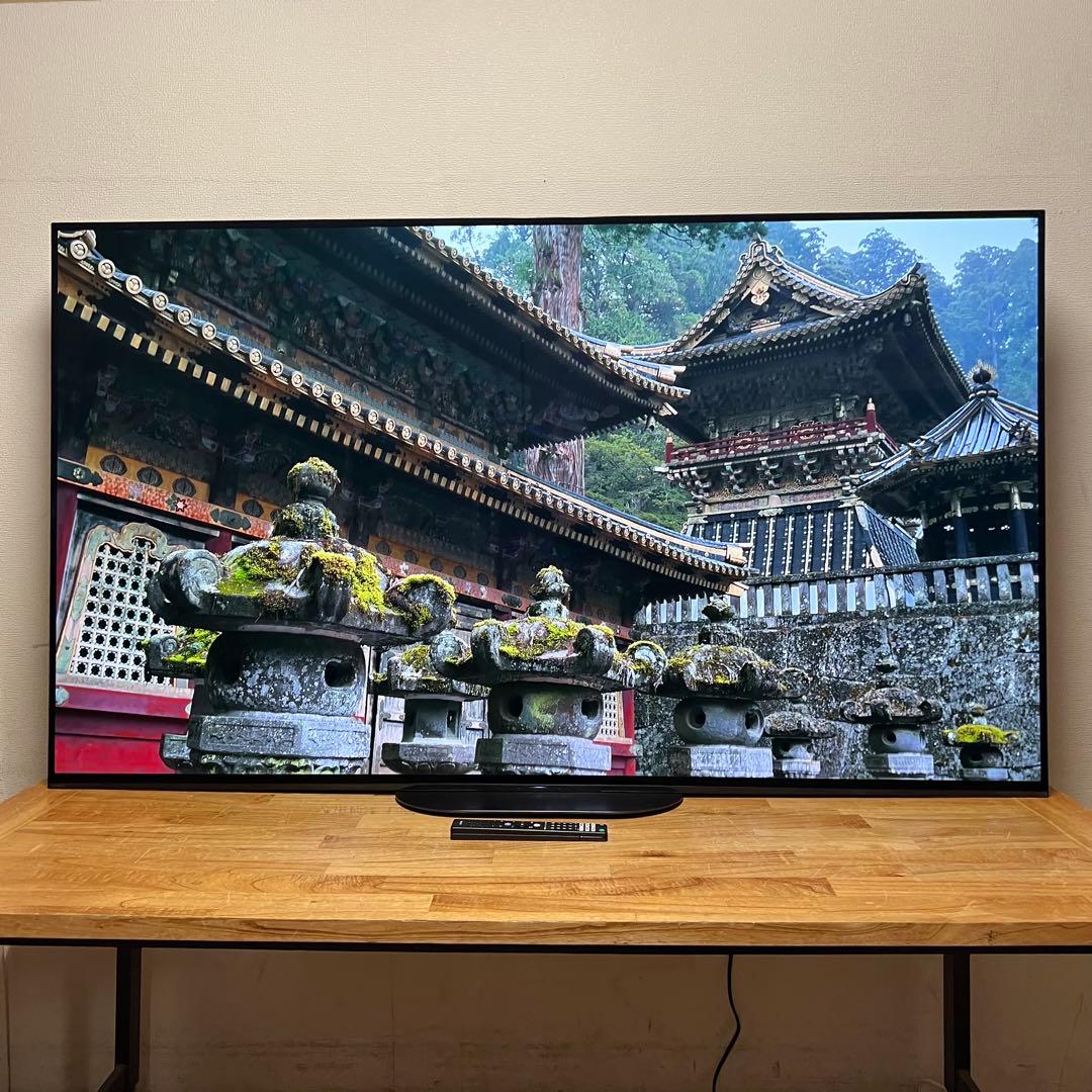 SONY 77インチ 4K 有機ELテレビ BRAVIA KJ-5 77A9G