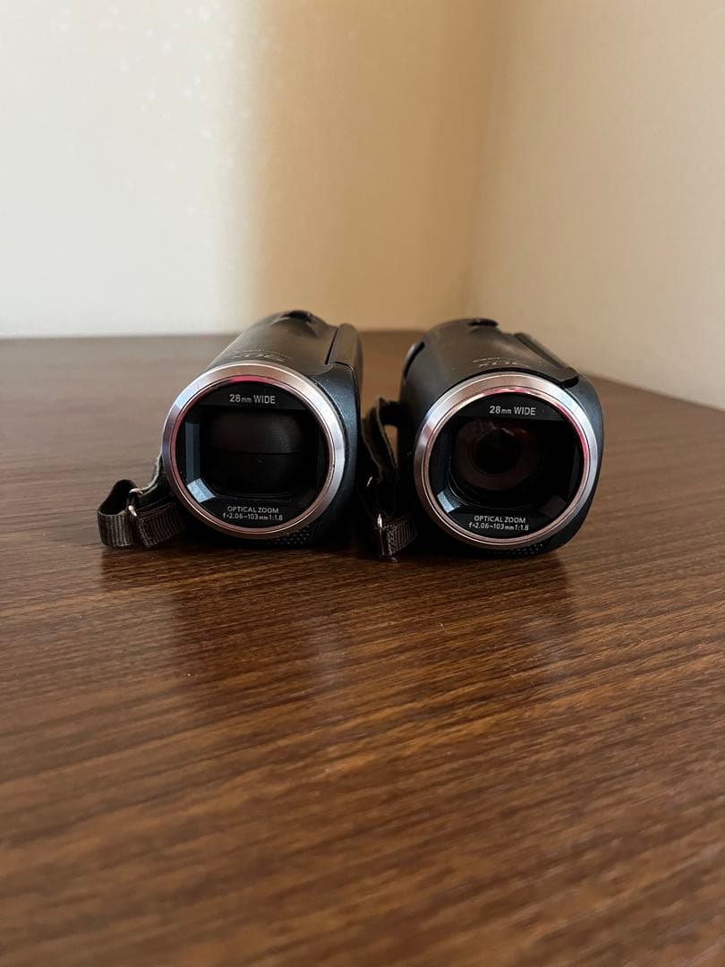 『2台』パナソニック ビデオカメラ V360M V360MS高倍率90倍ズーム