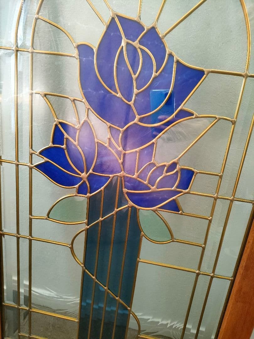 ☆木枠つき大型ステンドグラス☆