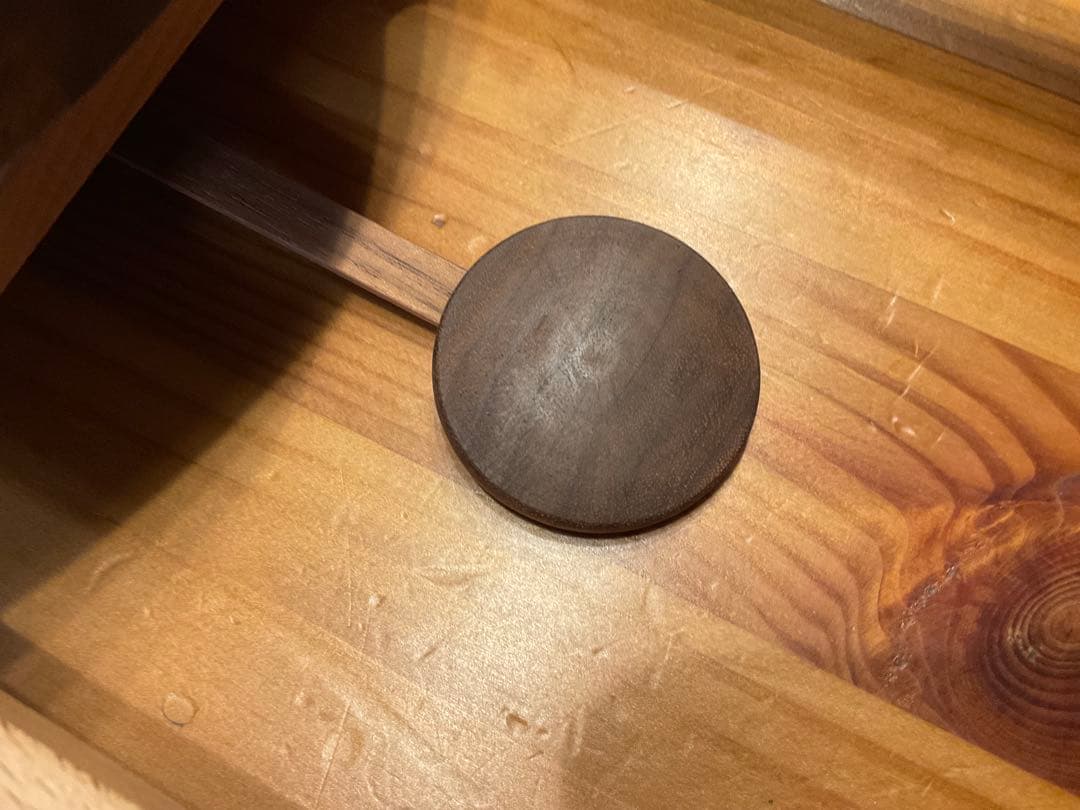 ウォールクロック振り子　ブナ　掛け時計 おしゃれ 天然木 無垢 文字盤なし