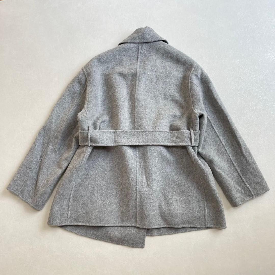 美品　Ballsey プレミアム　ウール リバー ベルテット ショートコート