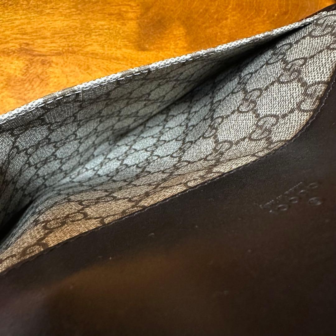 にじいろ様 GUCCI グッチ ショルダーバッグ サコッシュ GGパターン