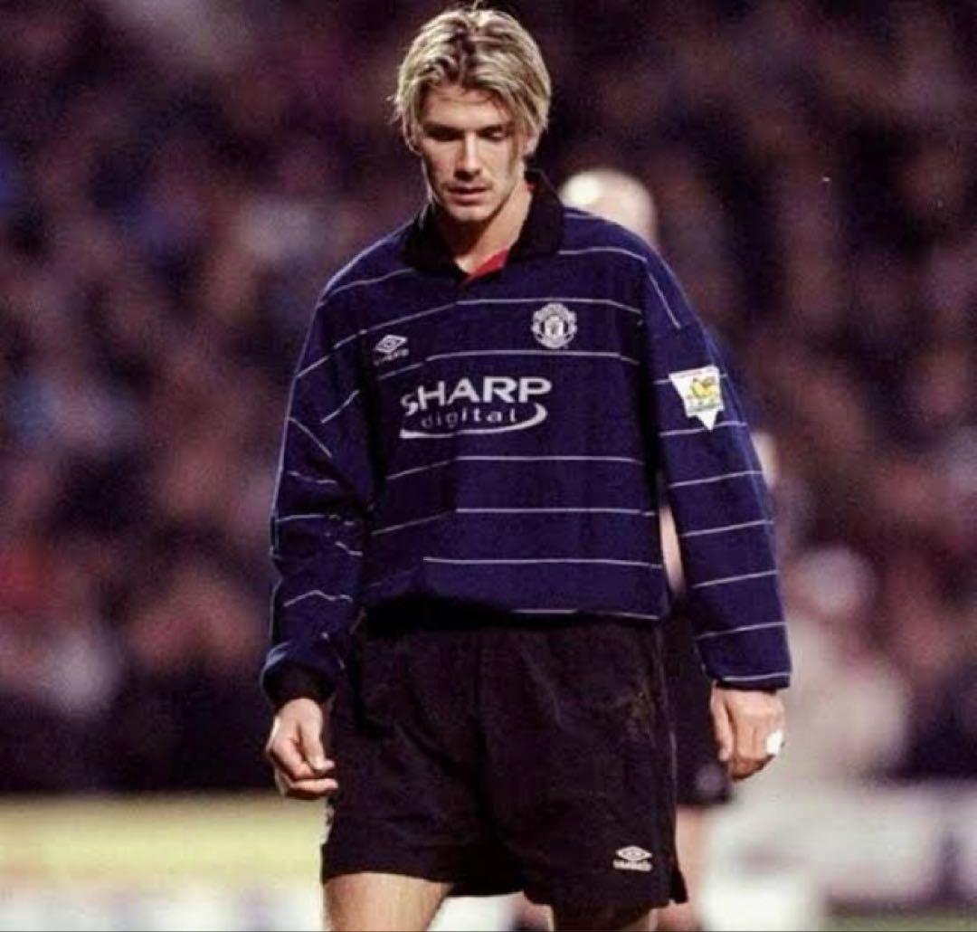 激レア　99-00 マンチェスターユナイテッド　アンブロ　長袖ユニフォーム