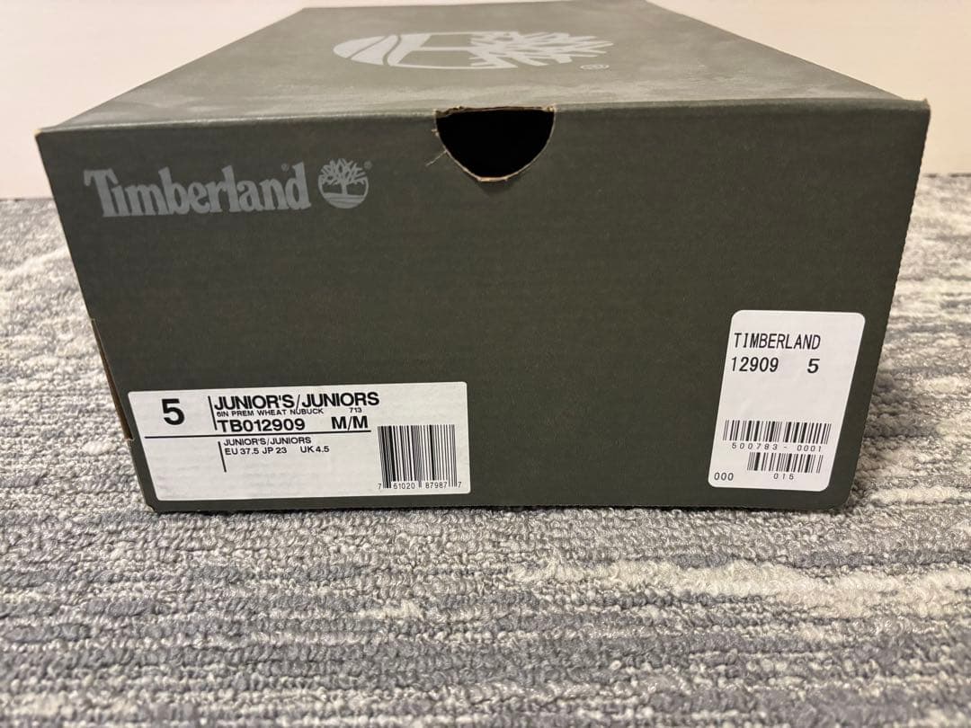 Timberland 防水スエードハイカットブーツ