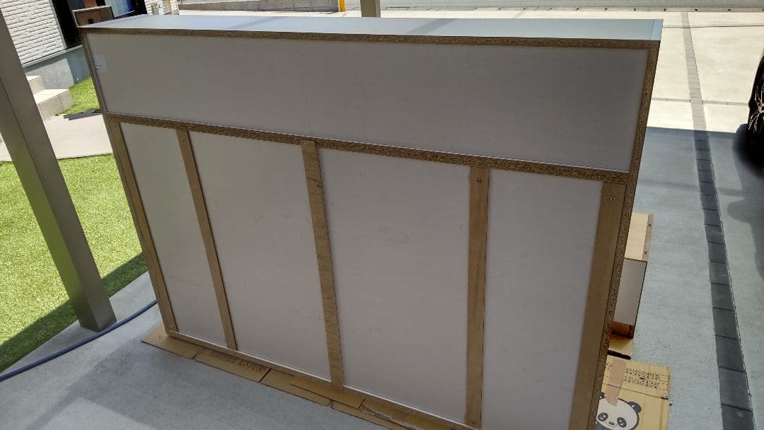 テレビボード・ホワイト✕ベージュ美品