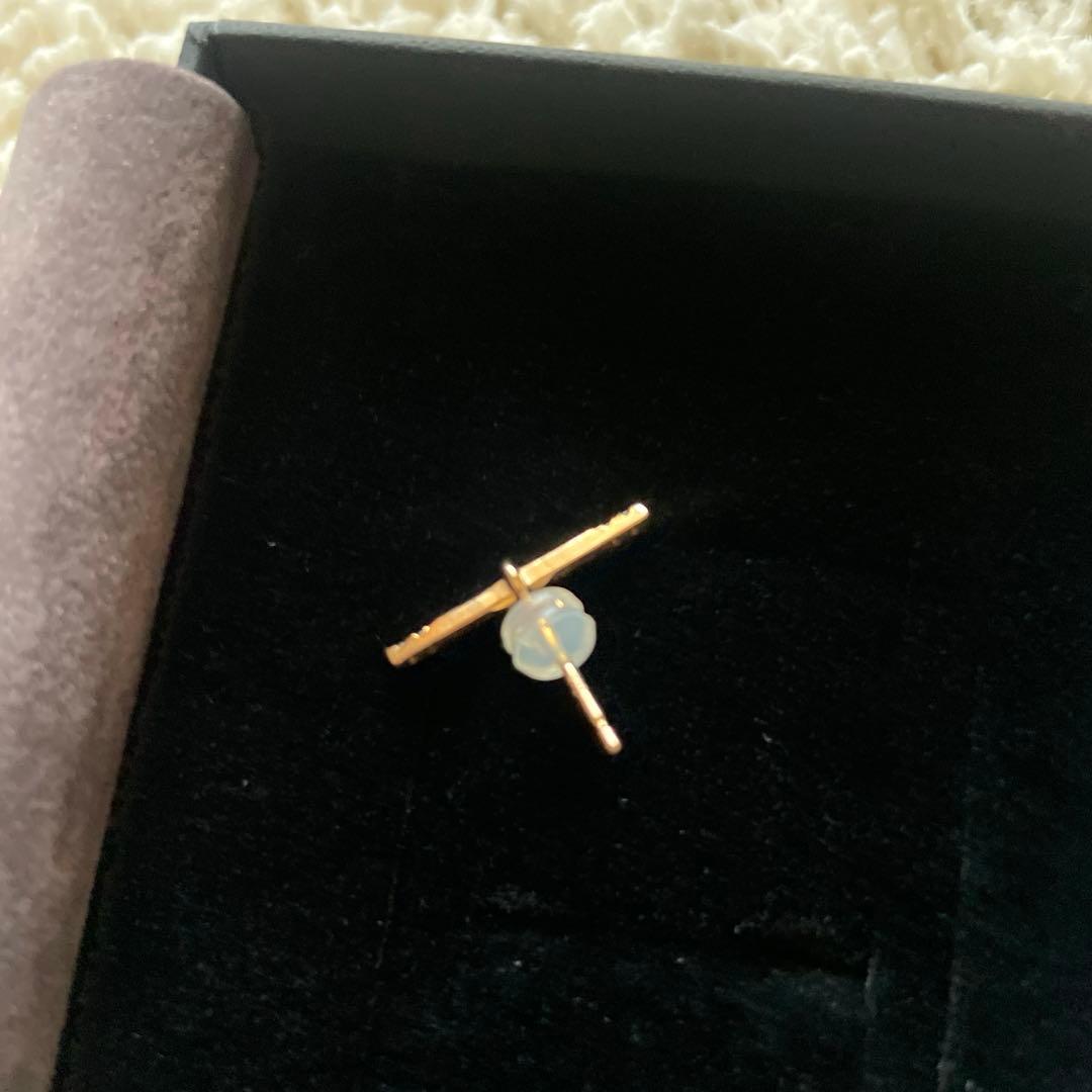 Coyote-08 ヒロタカゴールドバーピアス(片耳用)