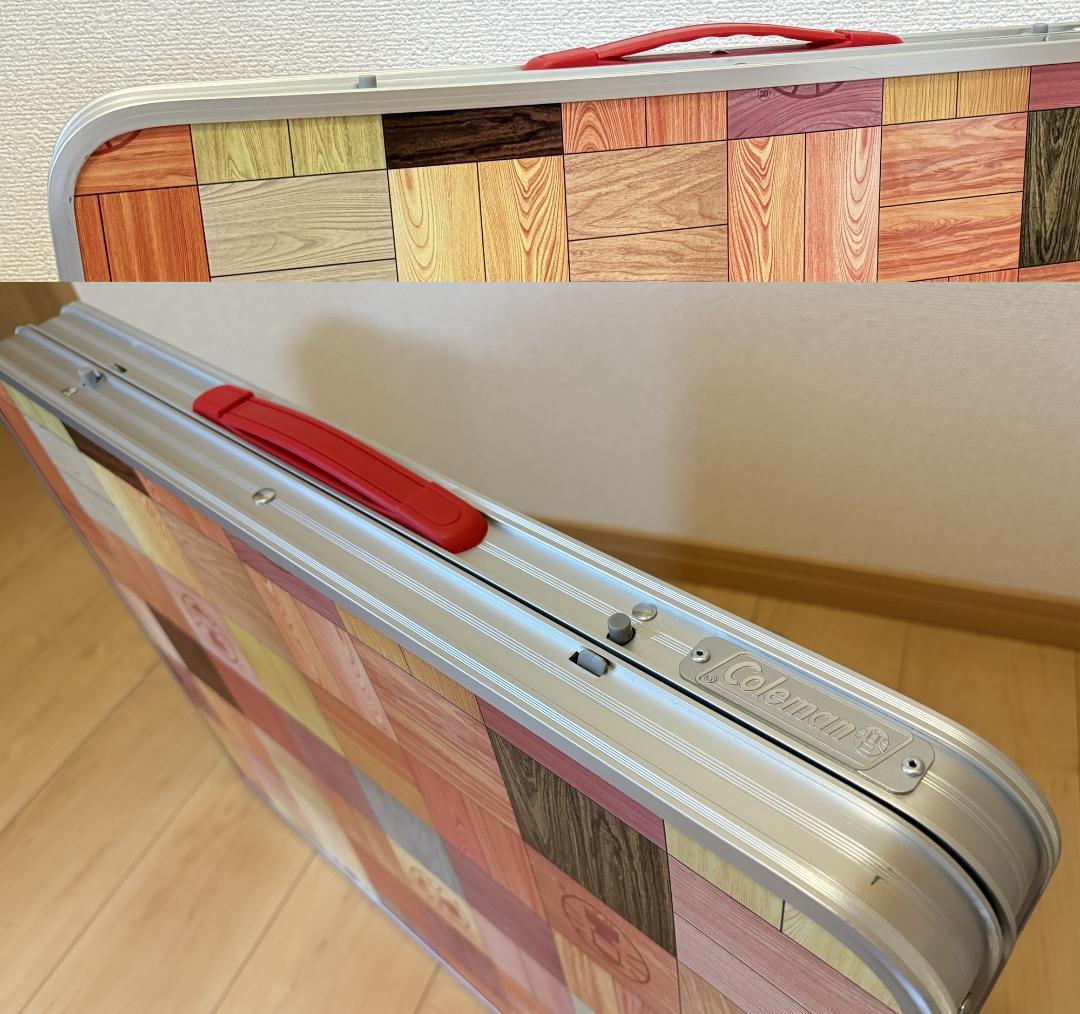 コールマン ナチュラルモザイクリビングテーブル90 + ミニテーブル セット