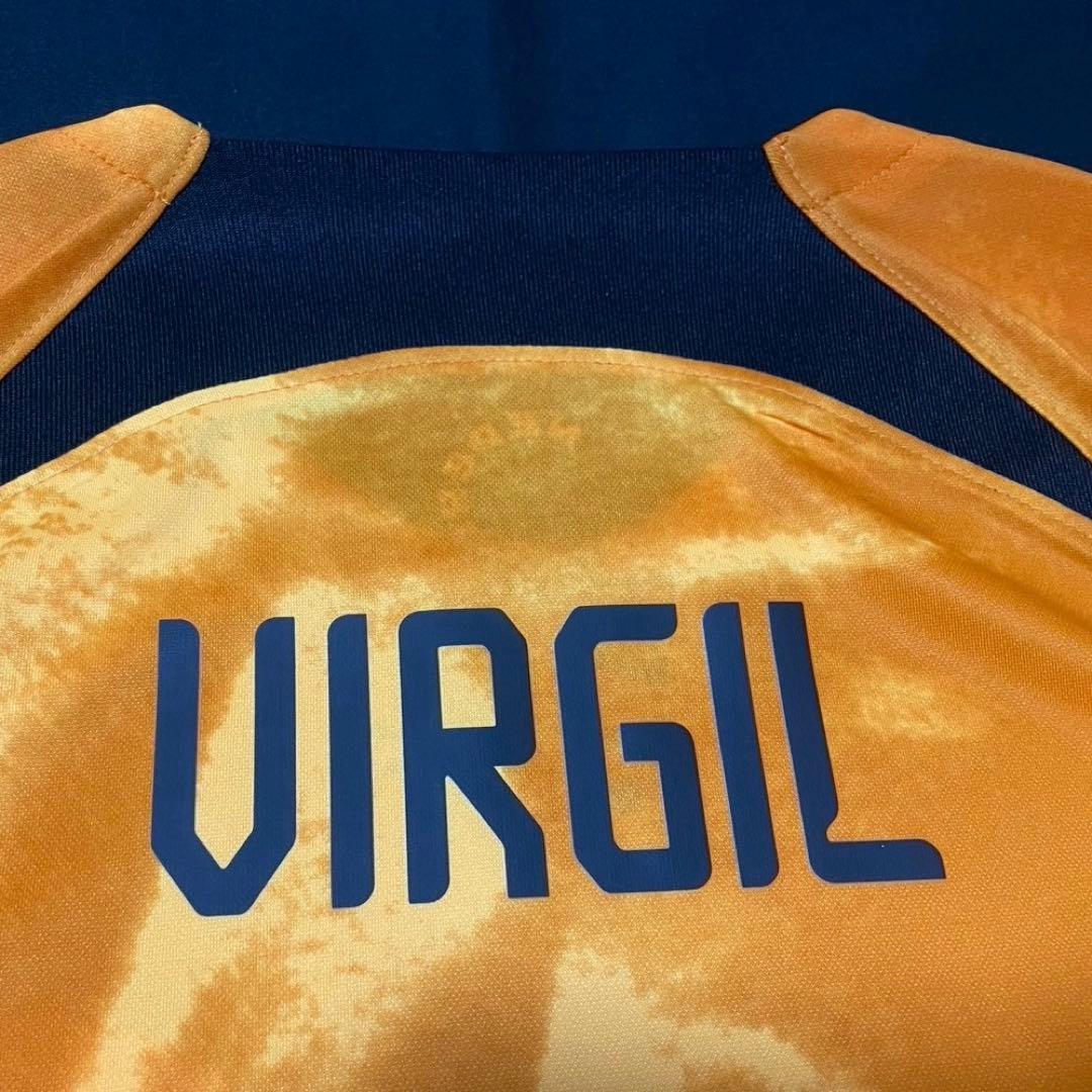 【正規品／美品】2022 オランダ代表 ホーム ファン・ダイク 4 NIKE L