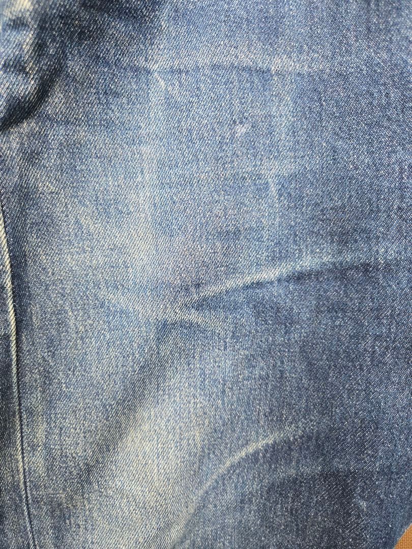 完成された縦落ち 希少W34 内股シングル Levi's 501