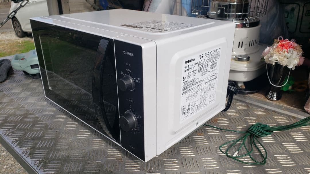 TOSHIBA 東芝 単機能　電子レンジ ER-M17Yフラット　2024年製