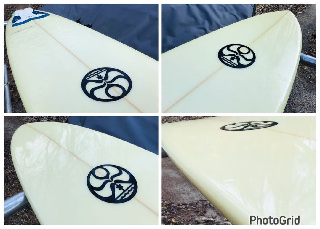 A1サーフボード製  Tsaiカスタムシェイプ 6ft ケース付 美品