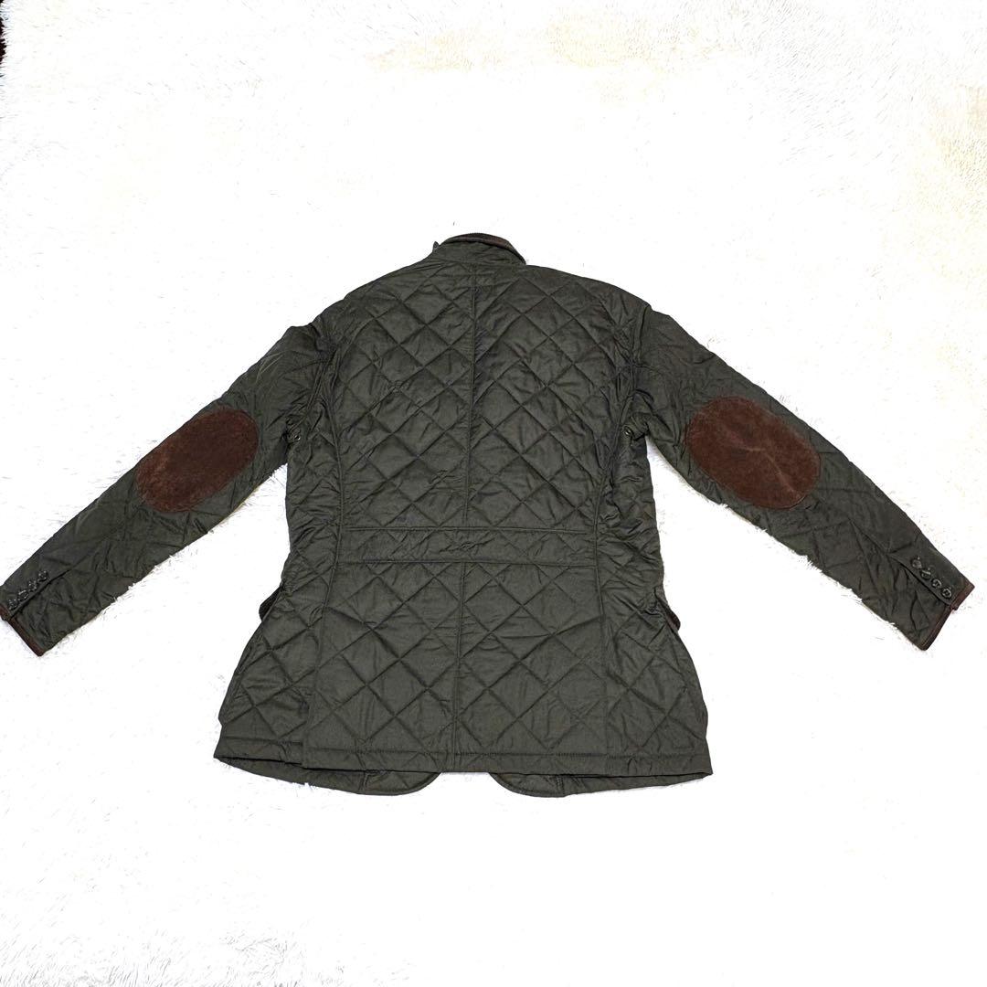 ポロ　ラルフローレン　キルティング　ジャケット　中綿　襟　コーデュロイ　M