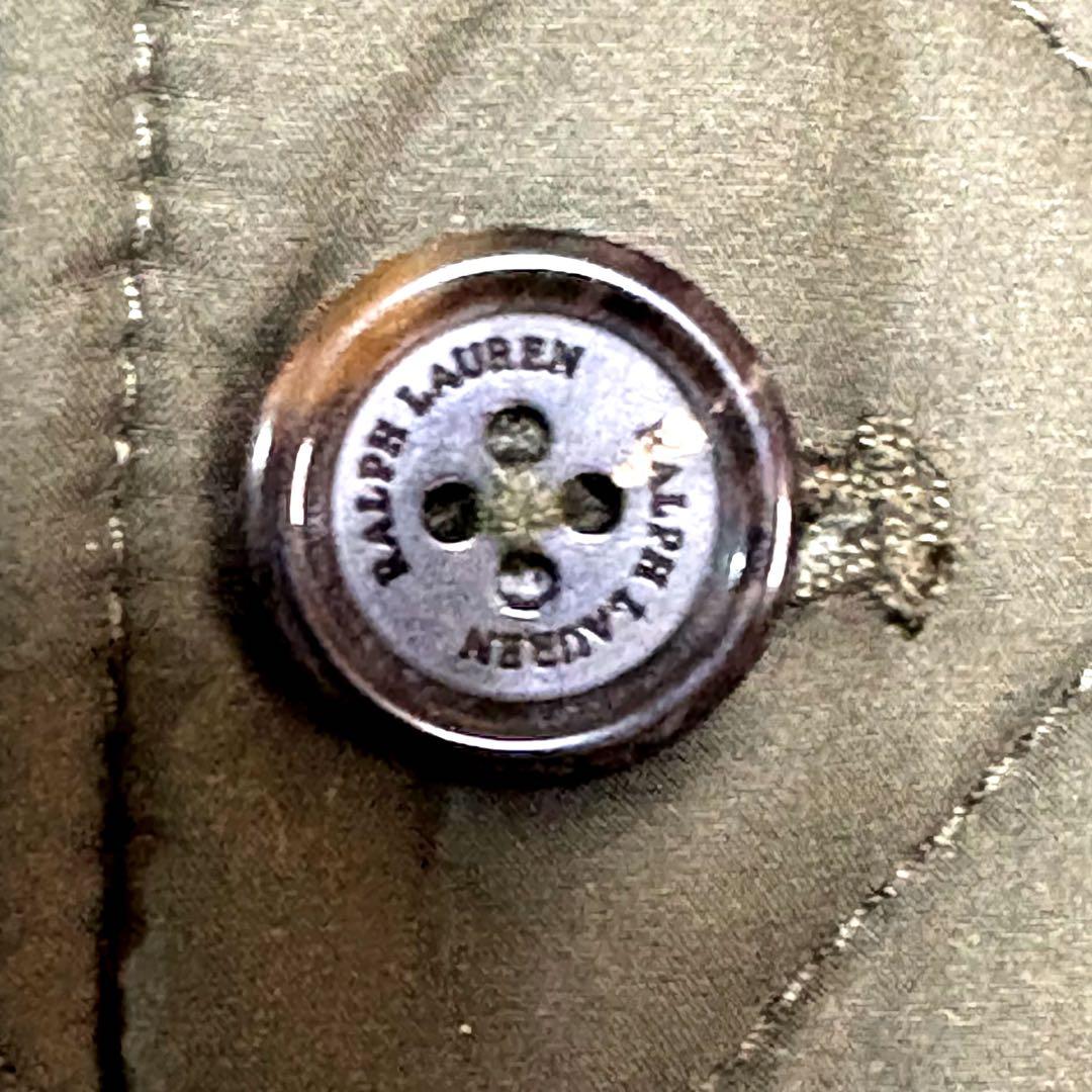 ポロ　ラルフローレン　キルティング　ジャケット　中綿　襟　コーデュロイ　M