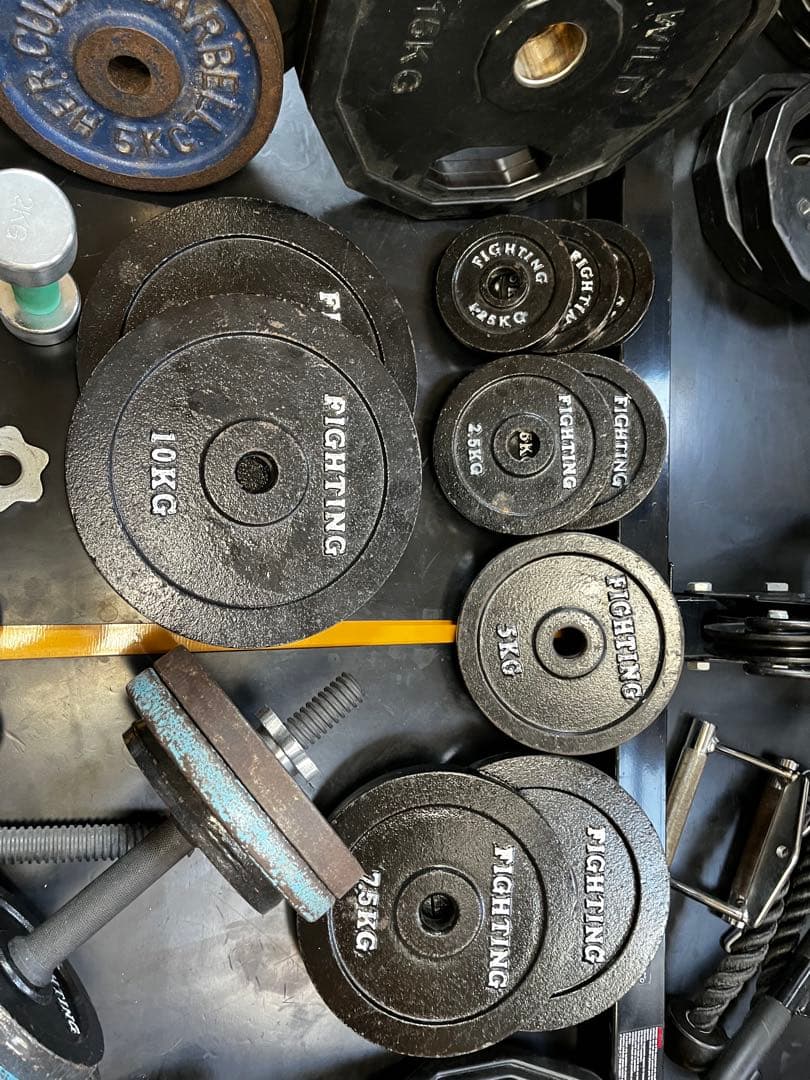 パワーテック　ハーフラック　ラットオプション オリンピックシャフト　他多数