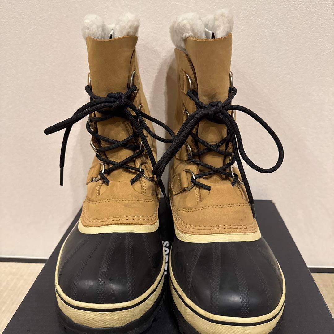 美品　SOREL CARIBOU 防水ブーツ(男性用)