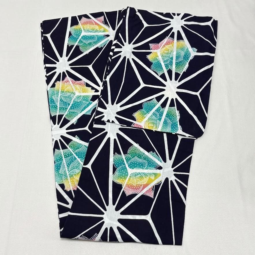 ゆりのはな　浴衣　女物　１０点　まとめ売り　着用可能～少々汚れ有り　綿　G501