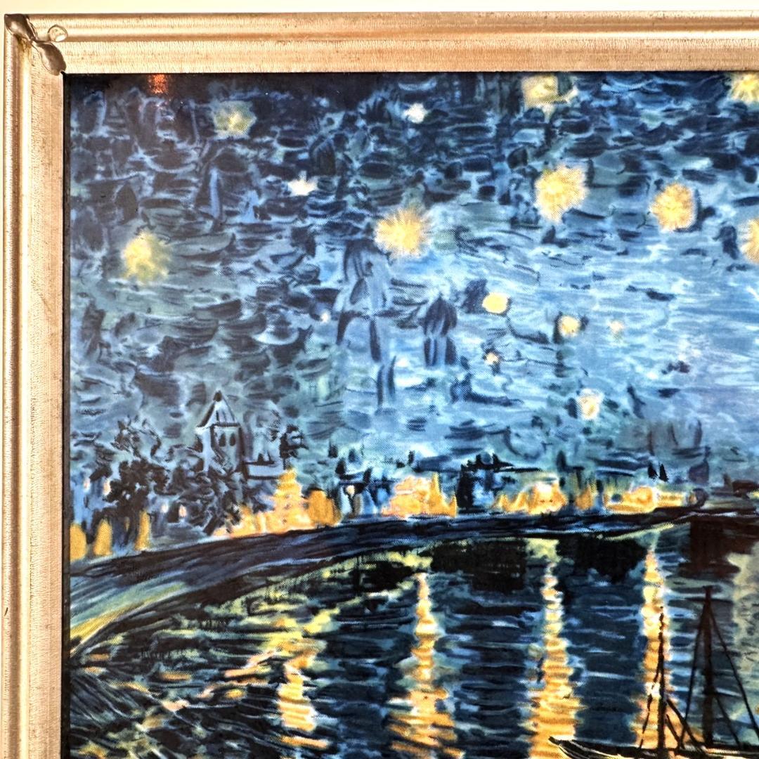 フィンセント・ファン・ゴッホ ステンドグラス ローヌ川の星月夜 グラスマスターズ