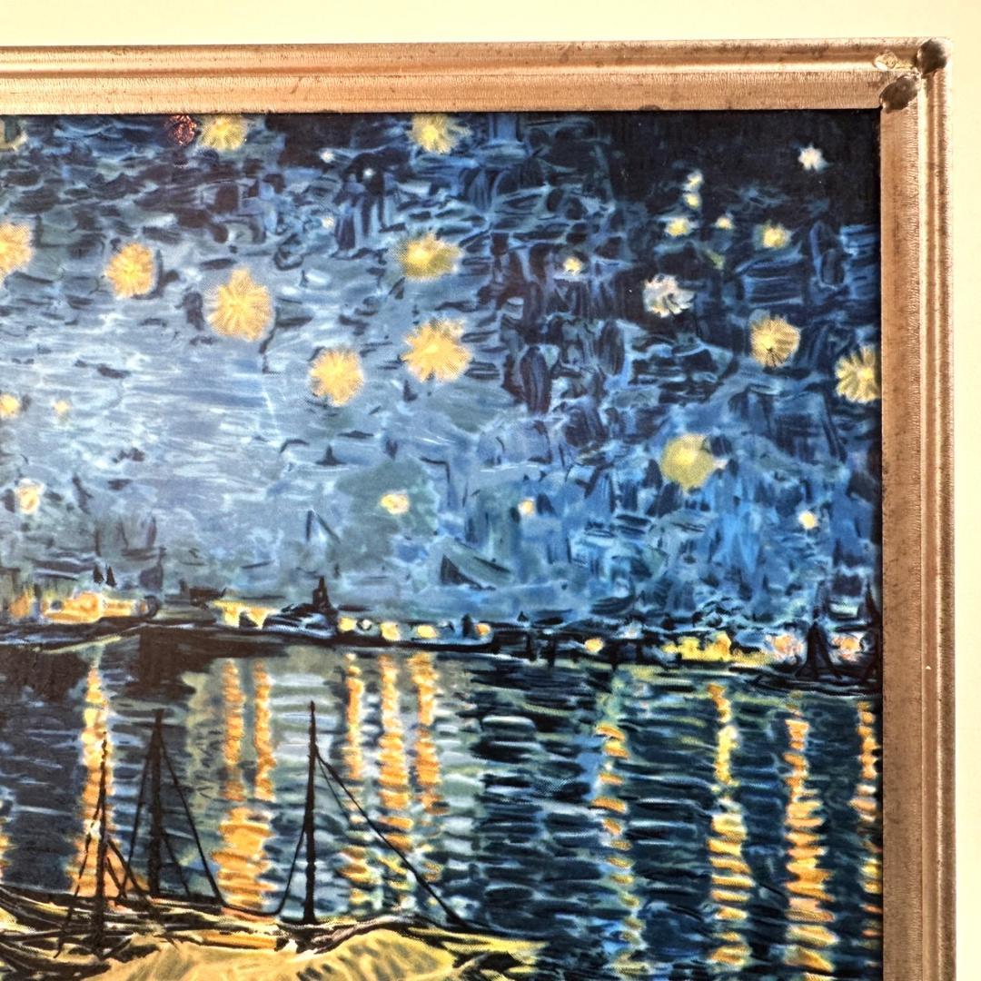 フィンセント・ファン・ゴッホ ステンドグラス ローヌ川の星月夜 グラスマスターズ