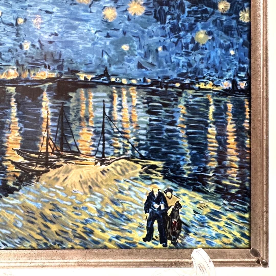フィンセント・ファン・ゴッホ ステンドグラス ローヌ川の星月夜 グラスマスターズ