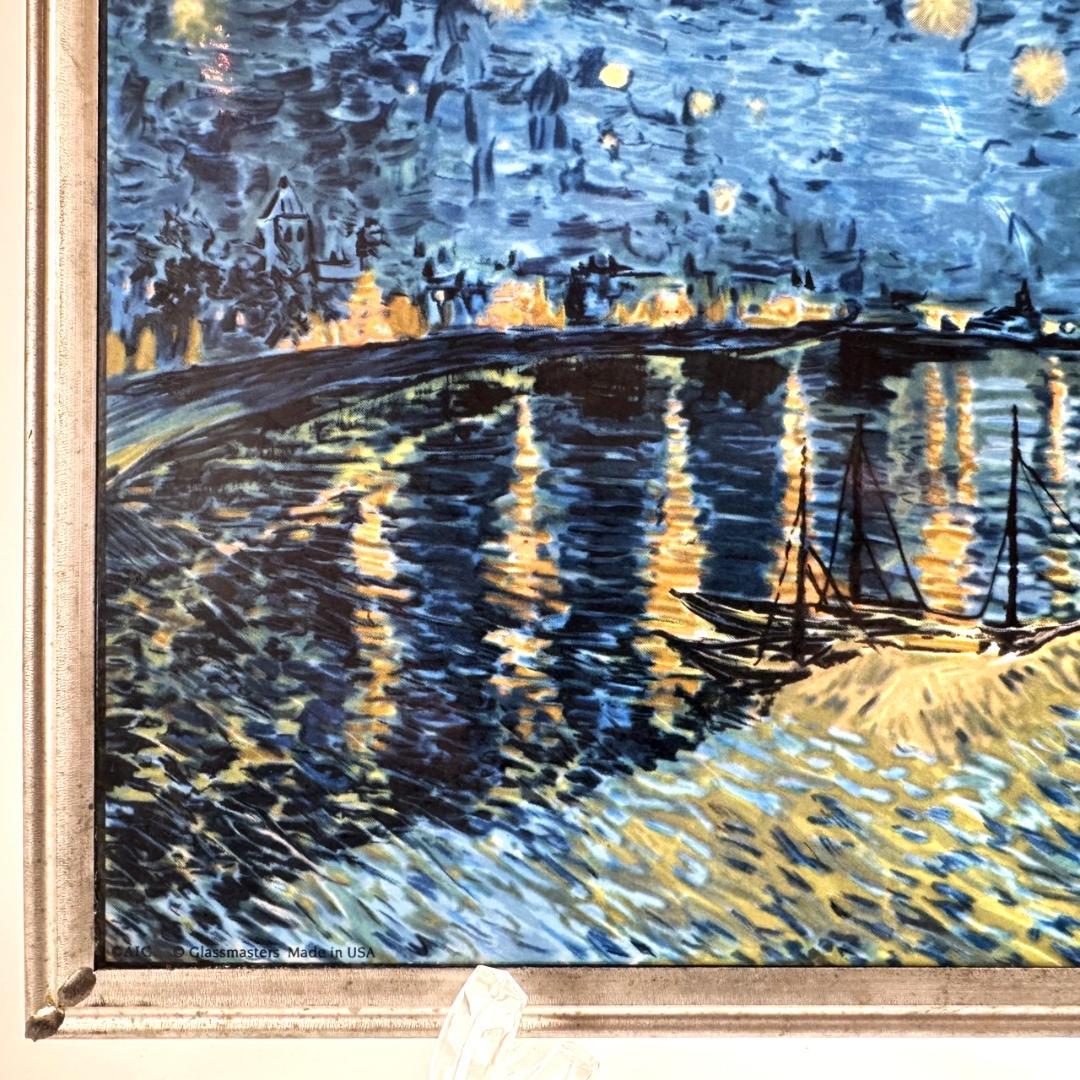 フィンセント・ファン・ゴッホ ステンドグラス ローヌ川の星月夜 グラスマスターズ