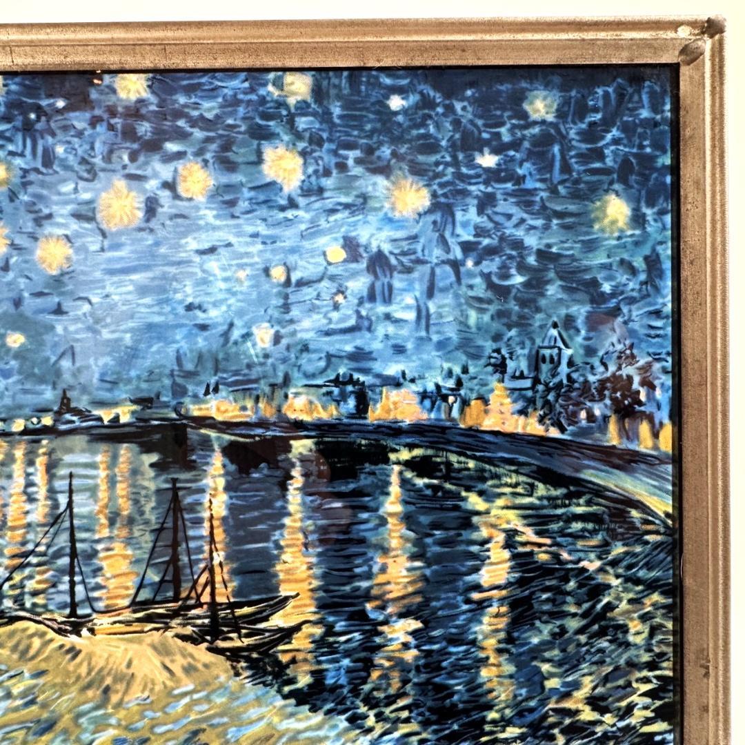 フィンセント・ファン・ゴッホ ステンドグラス ローヌ川の星月夜 グラスマスターズ